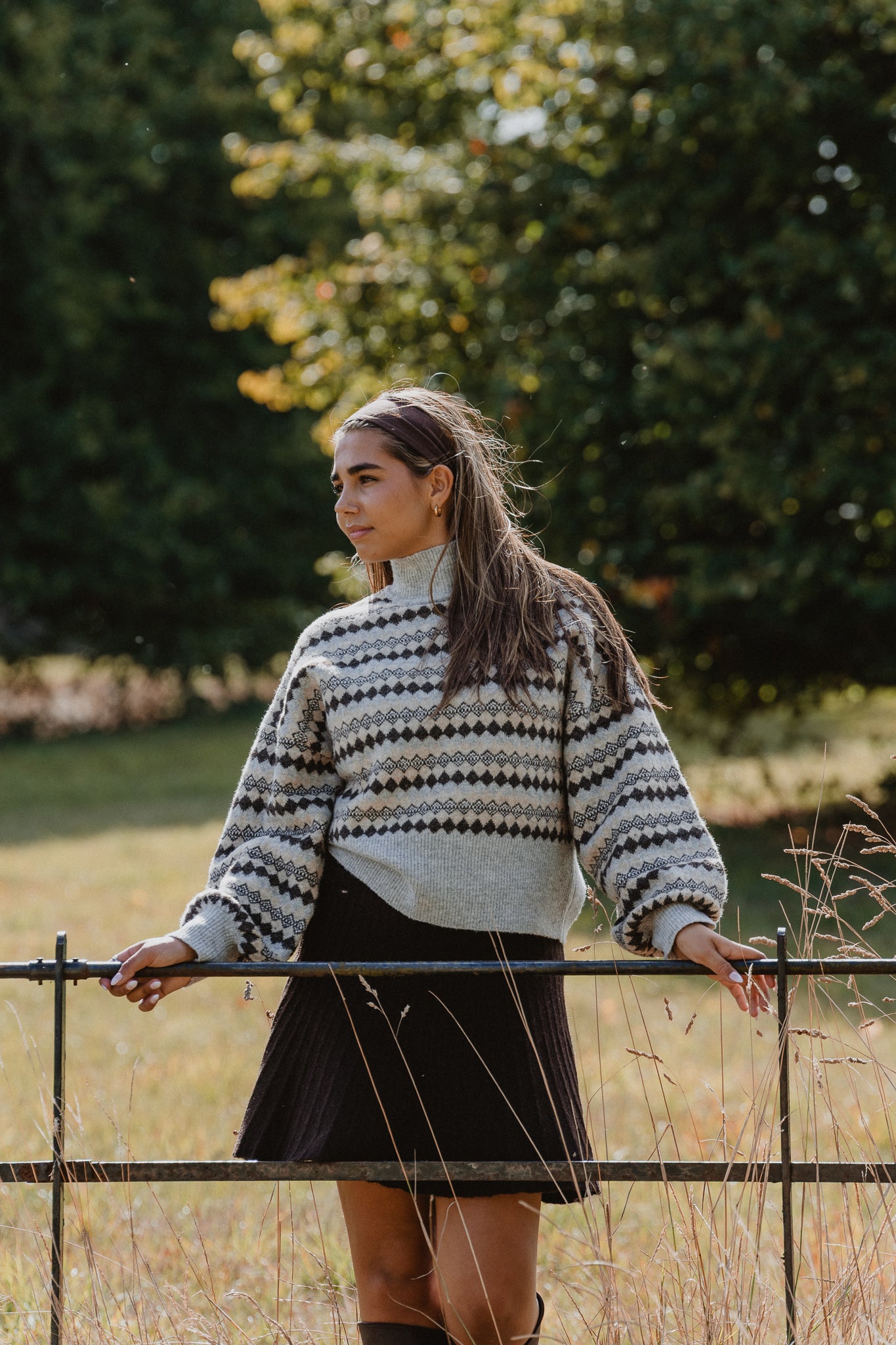 VMGAIVA Pullover - Light Grey Melange